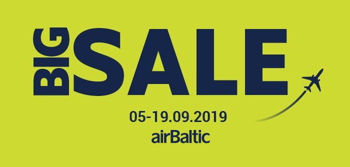 Большая распродажа авиабилетов airBaltic! Большая распродажа авиабилетов airBaltic!