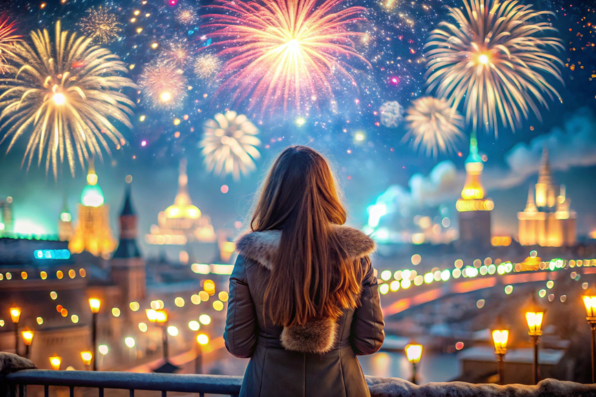 Как отпраздновать Новый год в Москве © Photojuli / Фотобанк Лори