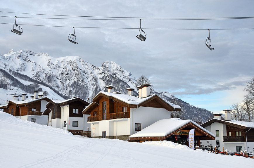 Отдых в Красной Поляне зимой: подробный гид по курортам